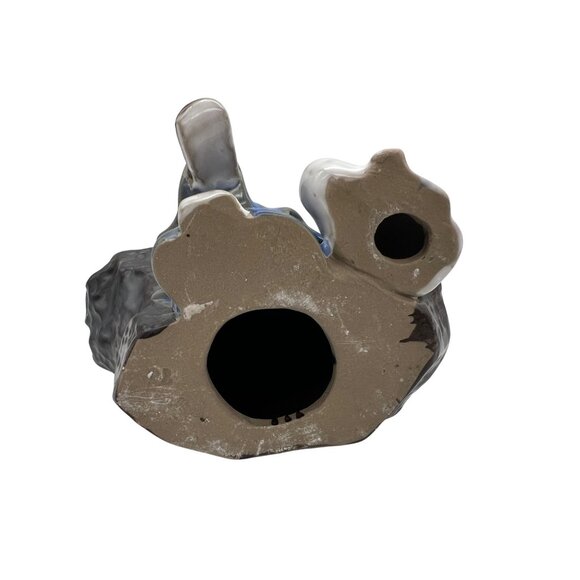 Vintage Ceramic Chinese Scholar Figurine w/ Goose 6.5" Collectible Decoration - Picture 5 of 6